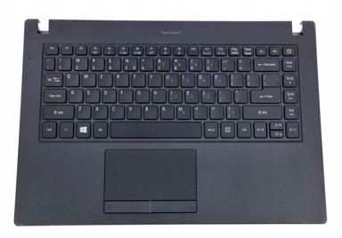 ACER Gornje kućište s tipkovnicom za TravelMate P2410-M, američki (US) raspored, 14", crni